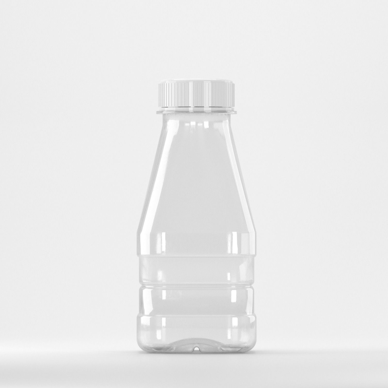  Flacon PET 330ml Miere, Transparent – 19 grame – Filet 38mm – cu Capac