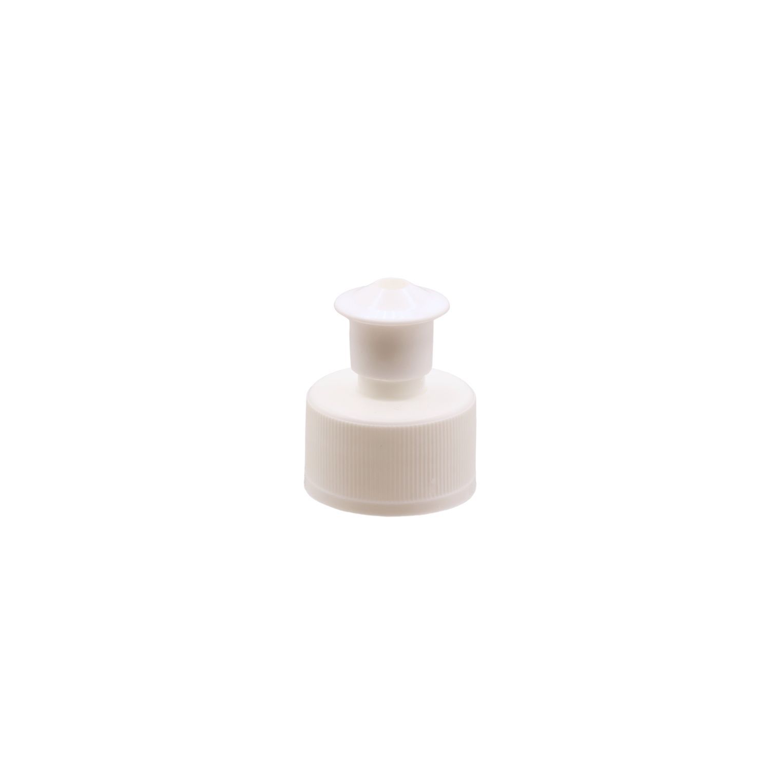 Capac Push&Pull Alb filet 28 mm