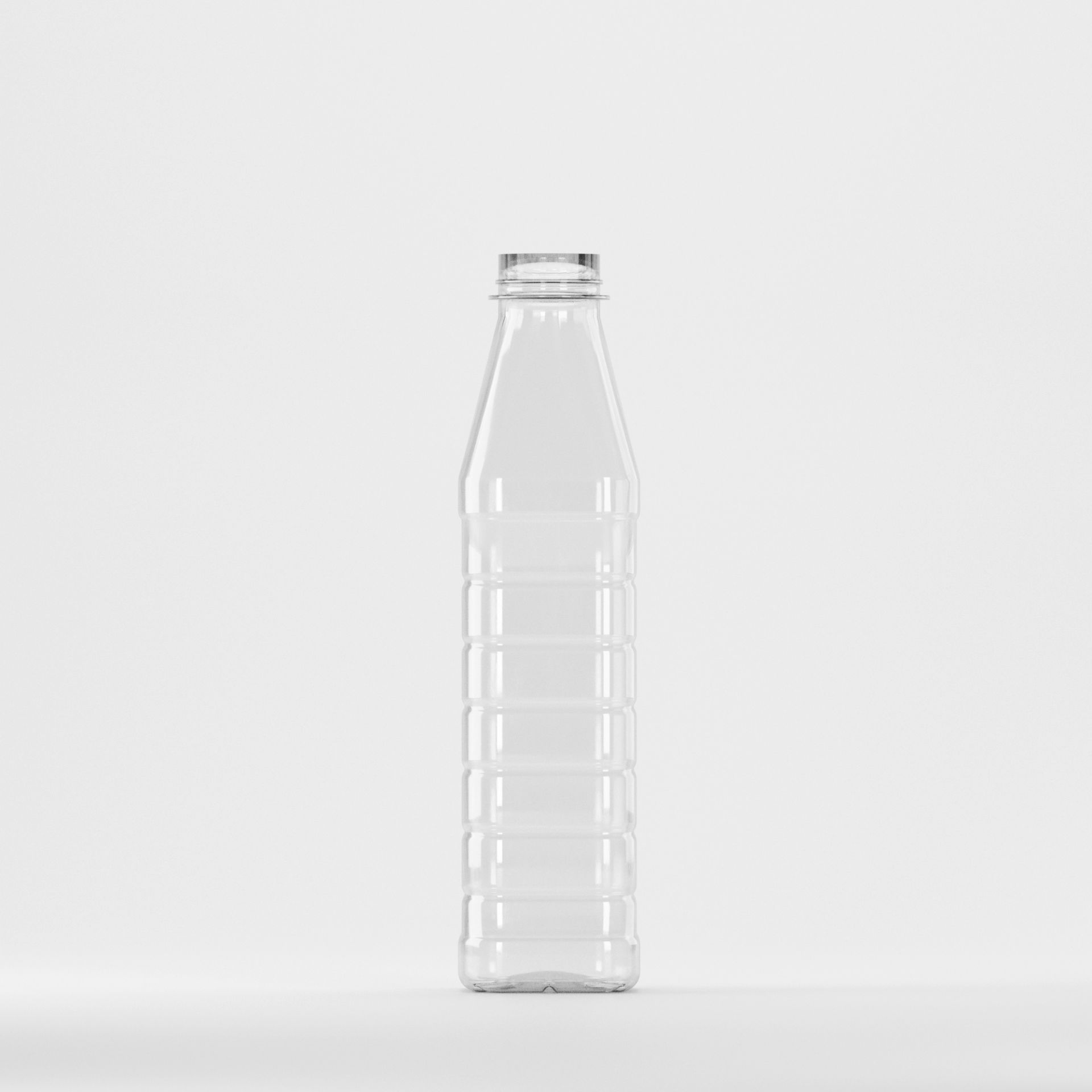 Flacon PET 750ml Miere, Transparent – 19 grame – Filet 38mm – fara Capac
