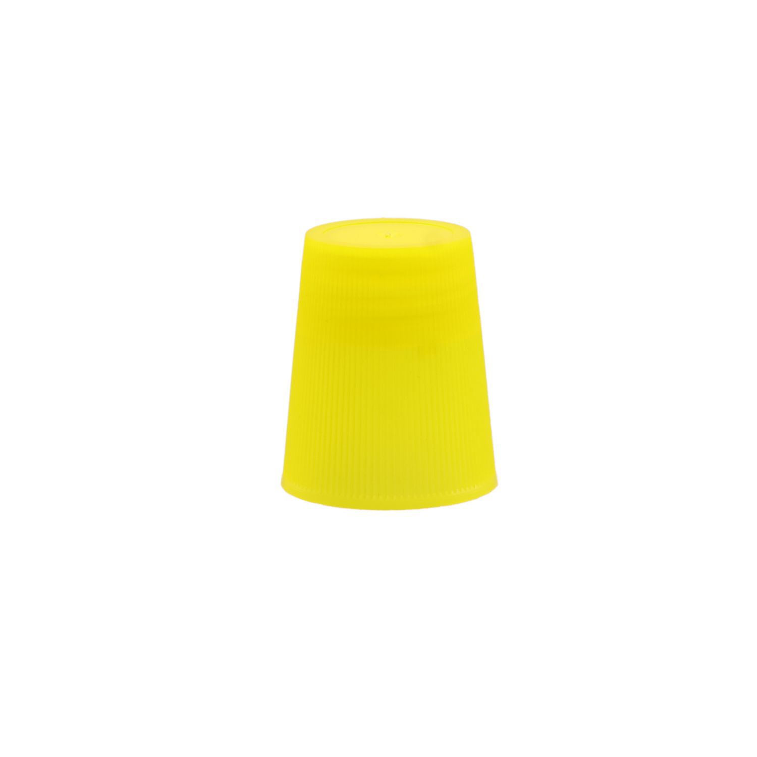 Capac Pardoseala Galben filet 28 mm