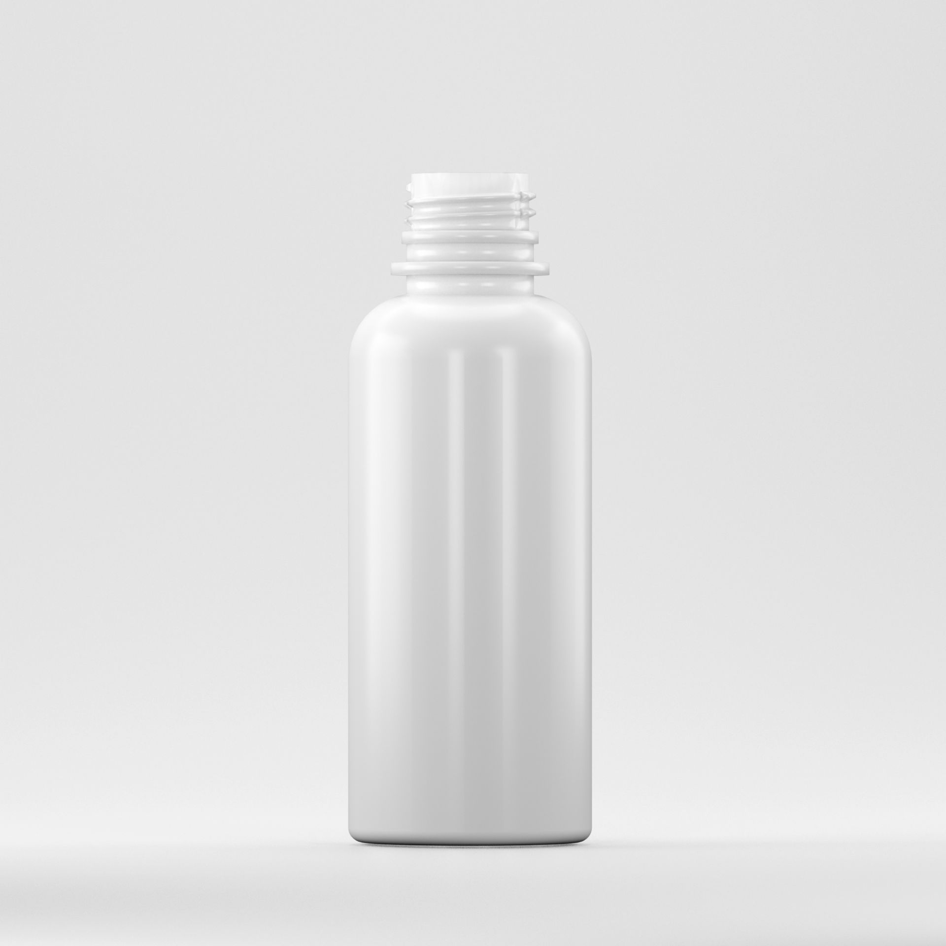 Flacon PET 200ml, Alb - Filet 28mm – Standard PCO 1810 (fara capac)
